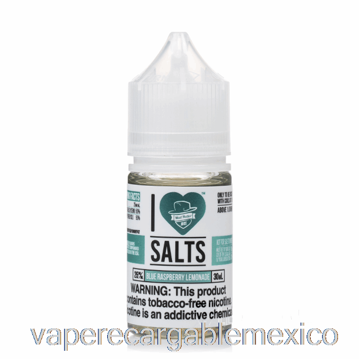 Vape Recargable Limonada Azul Frambuesa - I Love Salts - 30ml 25mg